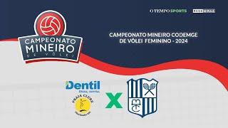 DENTIL PRAIA CLUBE x GERDAU MINAS  AO VIVO E COM IMAGENS  CAMPEONATO MINEIRO CODEMGE 2024