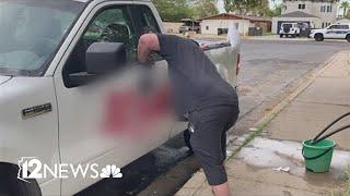 Arizona neighborhood reacts after being targeted by racist graffiti twice in a week