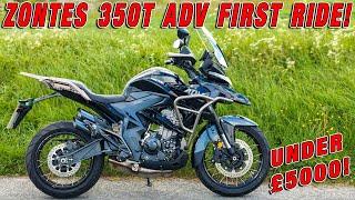 Zontes 350T ADV  FIRST RIDE