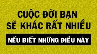 CUỘC ĐỜI BẠN SẼ KHÁC RẤT NHIỀU nếu biết trước những điều này - Thiền Đạo