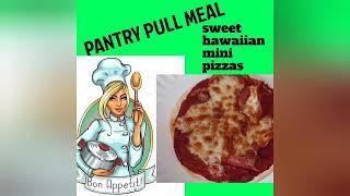 SWEET HAWAIIAN MINI PIZZAS