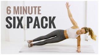 Six Minute Six Pack Workout  No Equipment Ab Burner