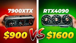 SHOCKING RESULTS BEST of AMD vs NVIDIA - Which is better for creators? RTX 4090 vs 7900XTX