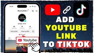 How to Add YouTube Channel Link to TikTok CLICKABLE