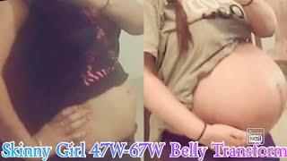 #I am Pregnant #Belly Progression 5 week-37 #First Baby#First Time Mom