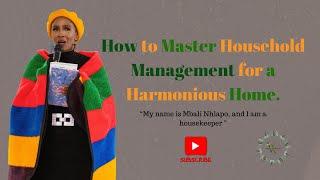 How to Master Household Management for a Harmonious Home?