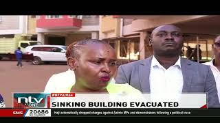 Kiambu 5 story building starts sinking following heavy rains