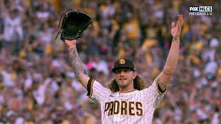Padres Josh Hader looking NASTY to close out NLCS Game 2 Strikes out the side vs. Phillies