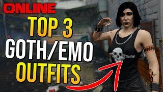 How to Make Goth\Emo Outfits in GTA Online  GTA Online Outfit Tutorial Top 3 Outfits