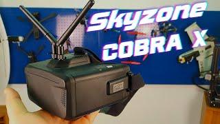 Skyzone Cobra X- Самый топовый и навороченный FPV видеошлем