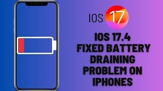 iOS 17.4 - iPhone Battery Saving Tips  iOS 17 Battery Saving Tips & Tricks #ios17 #tipsandtricks