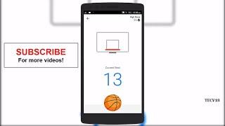 Hidden basketball game FACEBOOK MESSENGER