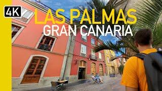 Las Palmas Gran Canaria 4K Walk with Immersive Natural Sound