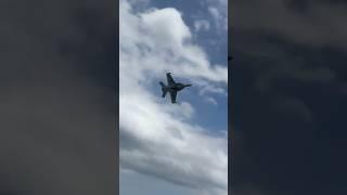 EA-18 Growler Demo Team high speed pass at the 2024 Spirit of St. Louis Air Show in Missouri