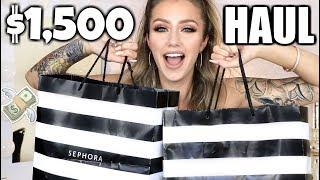 MASSIVE SEPHORA HAUL New Makeup at Sephora  Jazzi Filipek