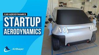 Startup Aerodynamics - Silicon Valley Telo Trucks shows its garage-built Electric Pickup Truck