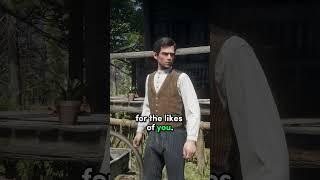 Arthurs Most EVIL Line  #rdr2 #shorts