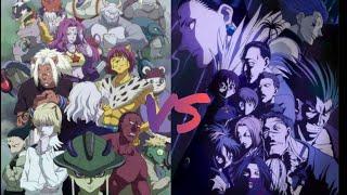 Hunter x hunter CHIMERA ANT vs PHANTOM TROUPE FULL FIGHT