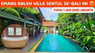 SENTUL RASA UBUD INI SIH ‼️ PRIVATE POOL VILLA CAKEP DI SENTUL BOGOR  Villa Sendja Sentul Bogor