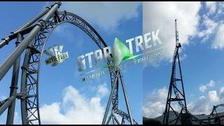 2017 Neuheit Achterbahn Star Trek Operation Enterprise Mack Rides Movie Park  - RollerCoaster
