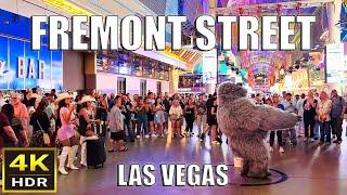 Fremont Street Las Vegas Walk - June 2024 - Downtown Las Vegas