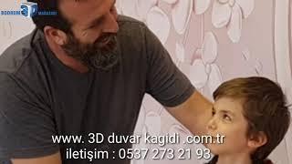 3D Duvar Kağıdı üretimi ve montajı için 0537 2732193