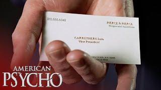 Luiss Business Card Sets Patrick Off Scene  American Psycho