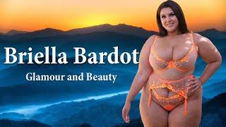 Briella Bardot American Plus Size Model Biography  Age Weight Net Worth  Curvy Fashion Model 