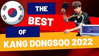 THE BEST OF KANG DONGSOO 2022   DEFENSIVECHOPPER TABLE TENNIS 