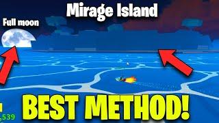 How to Find Mirage Island & Full Moon EVERY TIME Blox Fruits