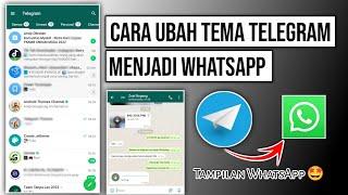 Cara mengubah tema Telegram menjadi seperti WhatsApp  Berhasil mudah banget