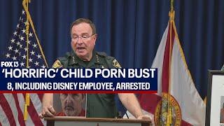 Full Press Conference Grady Judd on ‘horrific’ child porn bust