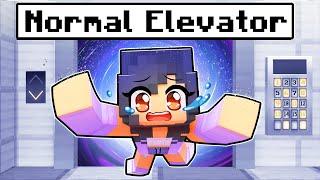 Just a NORMAL Minecraft Elevator NOT NORMAL