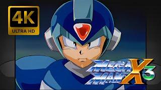 Mega Man X3 Rockman X3 Opening 4K 60FPS Upscaled & Enhanced