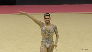 Cristofer Benítez Cto. Rítmica Masculina Euskalgym 2022