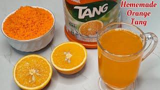 অরেঞ্জ ট্যাং বাড়িতেই তৈরির সহজ রেসিপি  homemade TangOrange Juice