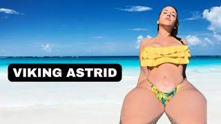 Viking Astrid  beautiful curvy plus size model Instagram star