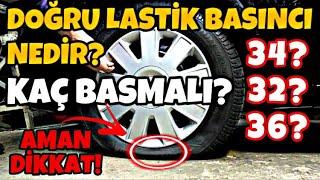 LASTİKLERE KAÇ HAVA BASMALI? YANLIŞ BASINCIN ZARARLARI NELERDİR?  Faydalı Bilgiler  Oto Bilgi