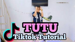 TUTU Dance Challenge Tiktok Tutorial  Easy Step by step for beginners