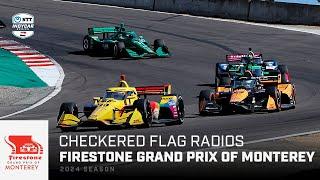 Checkered Flag Radios  2024 Firestone Grand Prix of Monterey  Onboard Camera  INDYCAR