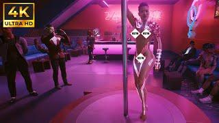 Cyberpunks beautiful Pole dancers 4K Cyberpunk 2077 nude Mods