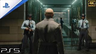 PS5 HITMAN 3 - New York Bank Heist - Cinematic Run 4K 60FPS