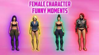 FEMALE CHARACTER FUNNY MOMENTS - JustGirlyThings Meme - Update 1.7.8 - Last Day On Earth Survival