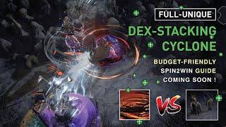 【Budget Hollow Palm】Full-Unique Dex-Stacking Cyclone V.S Uber Elder  Build Guide coming soon 3.15