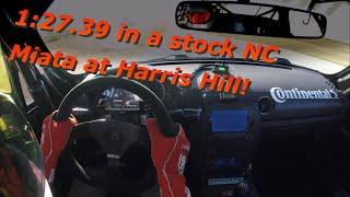 POV Fastest Lap at Harris Hill 127.39 NC Miata on Continental ECF 22540-17