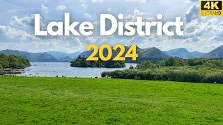 Amazing walk in the Lake District in England  Keswick. 4K