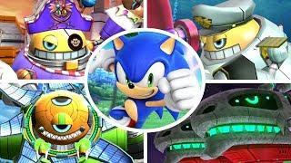 Sonic Colors - All Bosses + Cutscenes No Damage