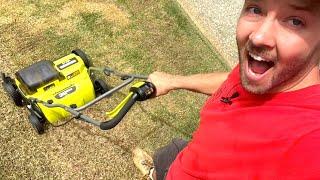 Destroying my lawn with 2 cheap scarifiersdethatchers RYOBI vs DRAPER