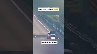 Not the Lambo …