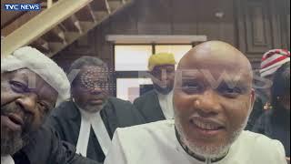 TRENDING Nnamdi Kanu Speaks With TVC News On His Move To Settle Out Of Court